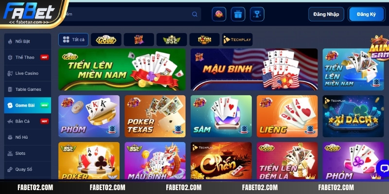 Game Bài Fabet – Tận Hưởng Từng Ván Bài Trong Tầm Tay – Fabet – Nhà Cái Uy Tín Hàng Đầu Được Nhiều Người Lựa Chọn - PI66